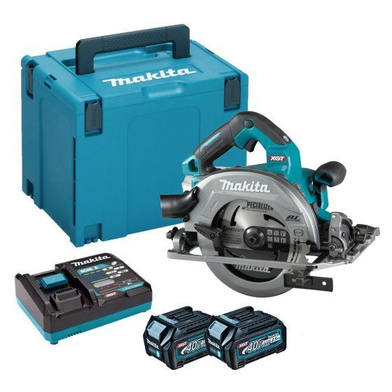 Makita HS004GD201 40Vmax XGT Brushless Circular Saw 190mm With 2x 2.5Ah Battery Price Comparisons | Compare The Build