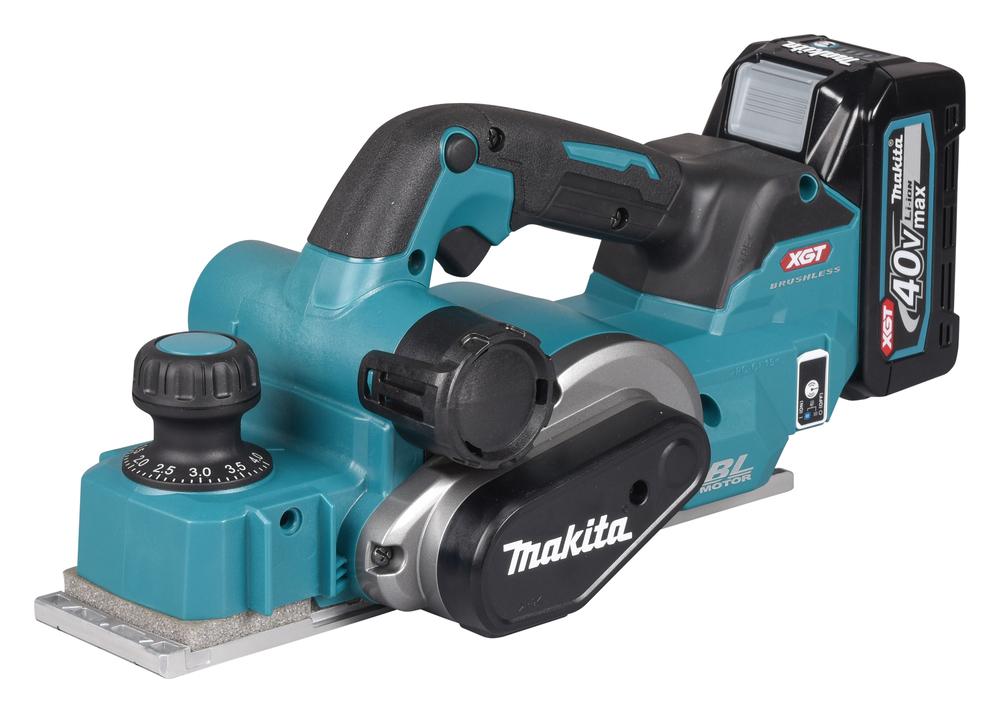 Makita KP001GD201 40Vmax XGT AWS Brushless 82MM Planer With 2x 2.5Ah 40V Battery Price Comparisons | Compare The Build