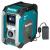 Makita MR007GZ Bluetooth DAB/DAB+ 12V - 40Vmax XGT Job Site Radio Body Only Makita MR007GZ Bluetooth DAB/DAB+ 12V - 40Vmax XGT Job Site Radio Body Only