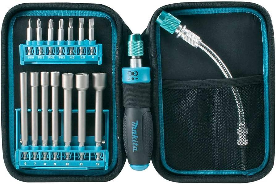 Makita P-90043 17 Piece Nutrunner & Bits Pouch Price Comparisons | Compare The Build