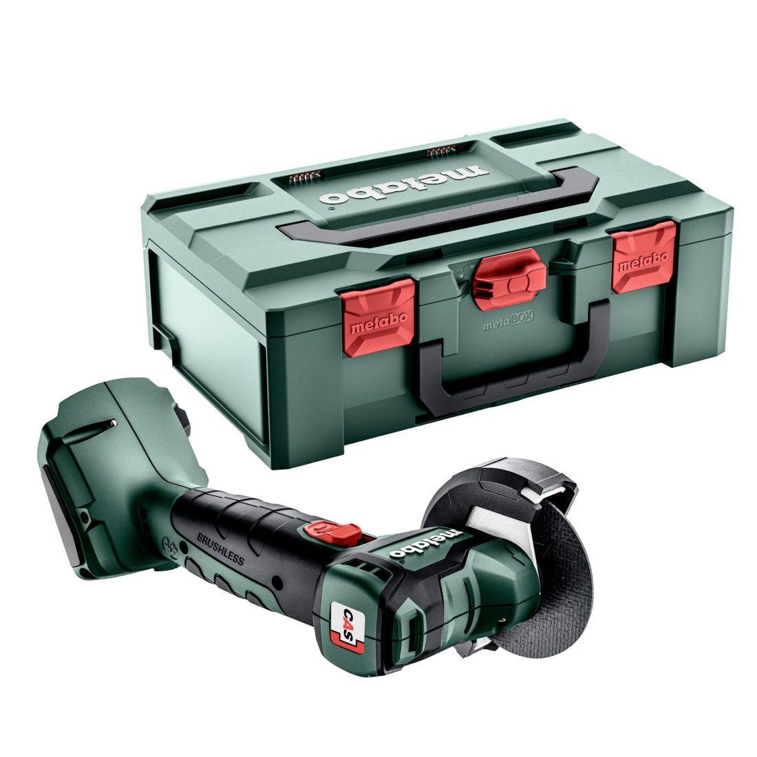 Metabo CC 18 LTX BL 76mm 18V Brushless Angle Grinder Body Only In metaBOX Price Comparisons | Compare The Build