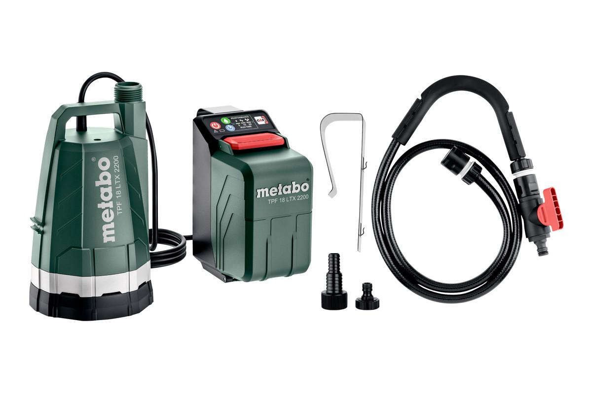 Metabo TPF 18 LTX 2200 Cordless 18V Submersible & Rain Barrel Pump Body Only Price Comparisons | Compare The Build