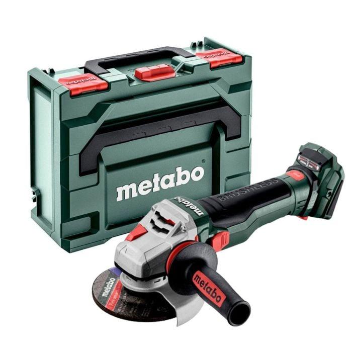 Metabo WB 18 LTX BL 15-125 Quick 5" Brushless Angle Grinder Body Only In MetaBOX