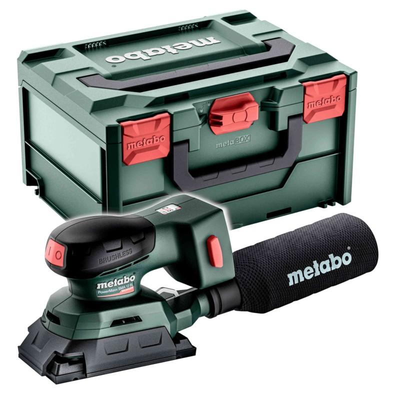 Metabo PowerMaxx SRA 12 BL 12V Brushless Orbital Sander In metaBOX