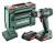 Metabo SB 18 L 18v Cordless Combi Drill With 2 x 2.0Ah Batteries In MetaBOX