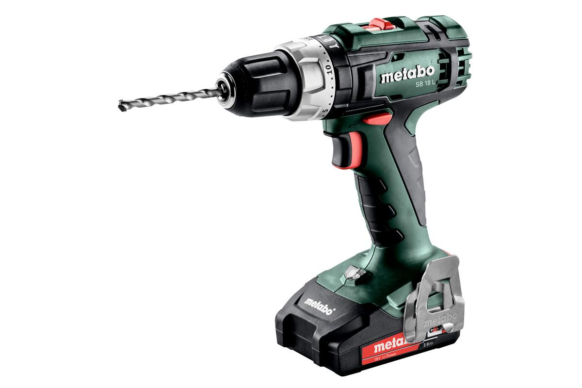 Metabo SB 18 L 18v Cordless Combi Drill With 2 x 2.0Ah Batteries In MetaBOX Price Comparisons | Compare The Build