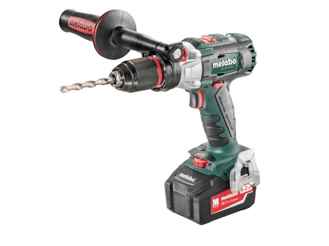 Metabo SB 18 LTX BL I Brushless Combi Drill With 2 x 5.2Ah Batteries Price Comparisons | Compare The Build