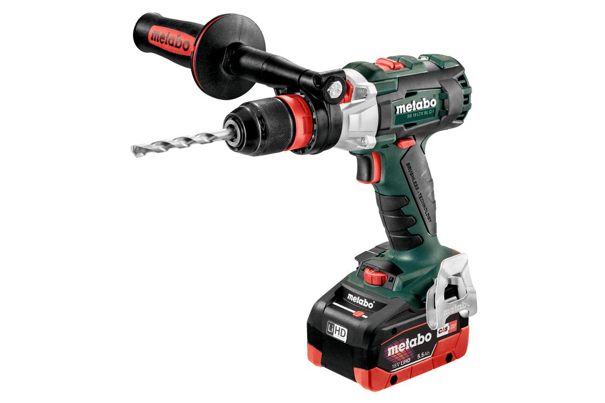 Metabo SB 18 LTX BL Q I Brushless Combi Drill 2 x 18V LiHD 5.5ah Batteries Price Comparisons | Compare The Build