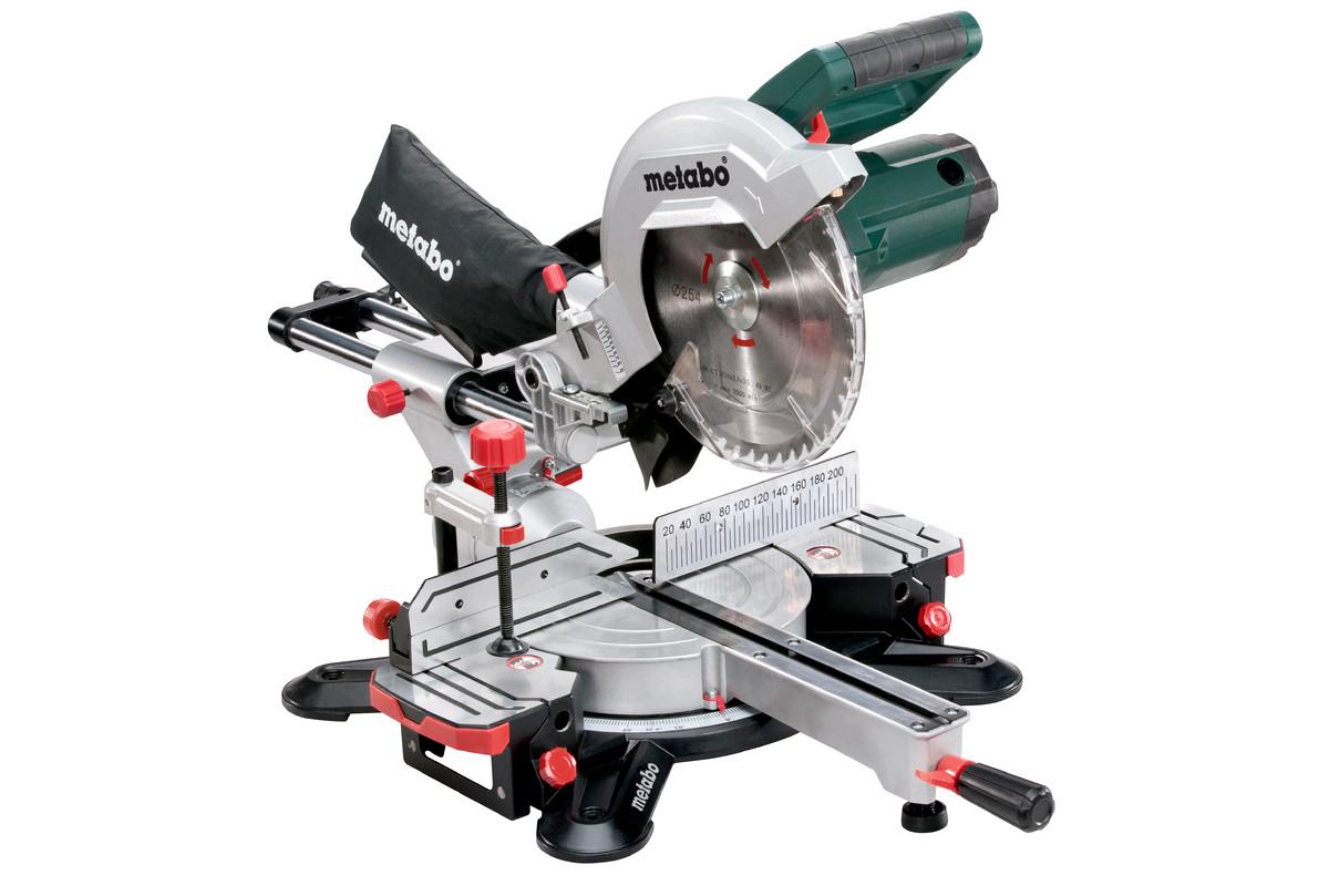 Metabo KGS 254 M Sliding Mitre Saw 254mm 1800w 240v Price Comparisons | Compare The Build