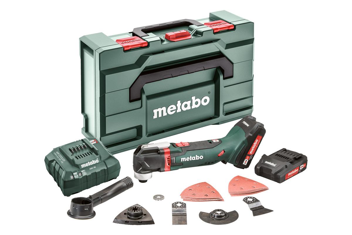 Metabo MT 18 LTX Multi Tool With 2 x 2.0Ah Batteries In MetaBOX Price Comparisons | Compare The Build