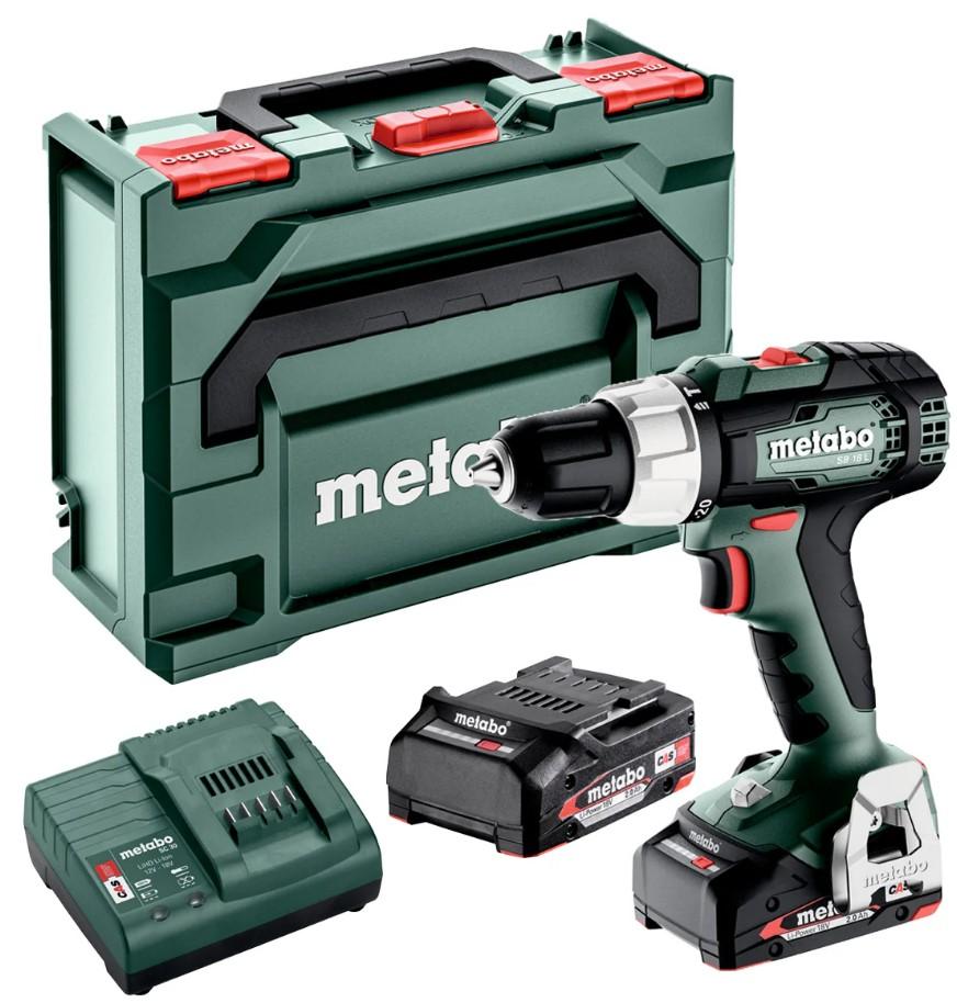 Metabo SB 18 L 18v Cordless Combi Drill With 2 x 2.0Ah Batteries In MetaBOX Price Comparisons | Compare The Build