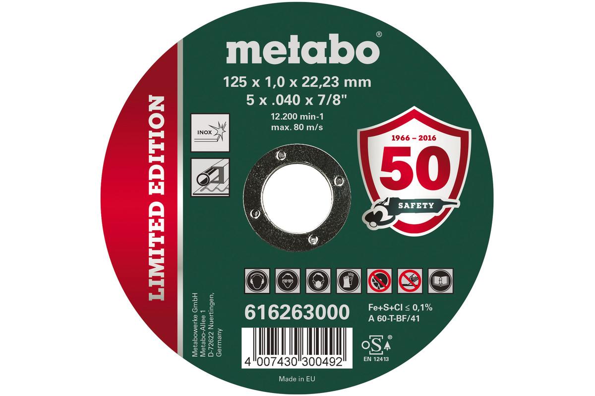 Metabo 125mm x 1.0 x 22.23 Inox Cutting Disc Limited Edition Pack Of 10 Price Comparisons | Compare The Build