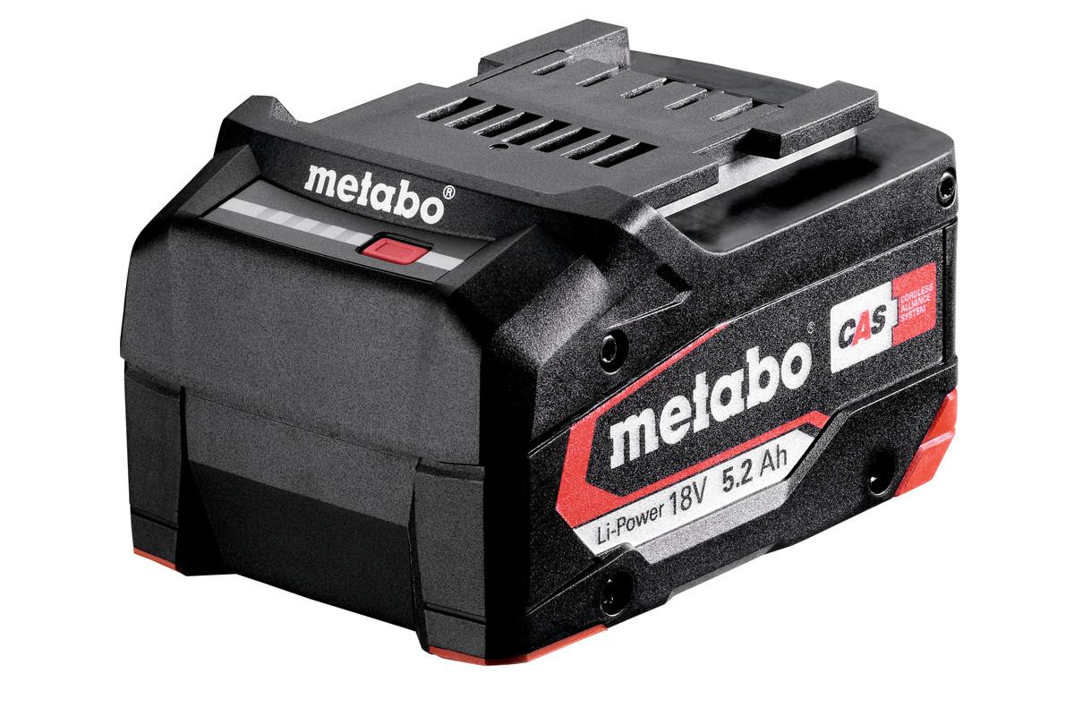Metabo 18V 5.2Ah Li-ion Battery Price Comparisons | Compare The Build