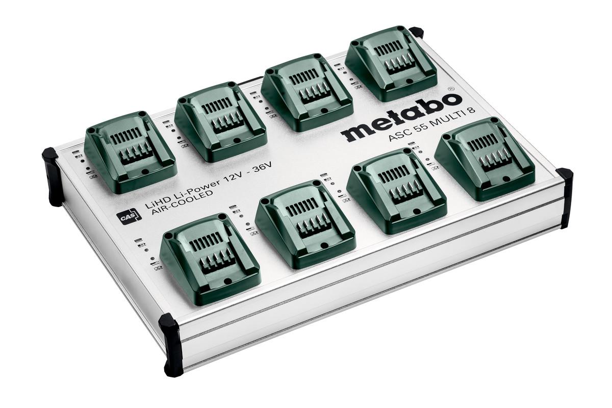 Metabo ASC 55 Multi 8 12-36V 8 Bay Desktop Quick Charger 240V Price Comparisons | Compare The Build