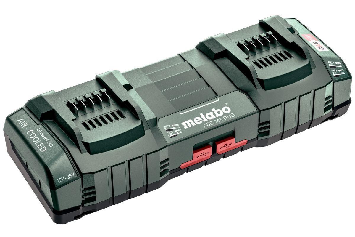 Metabo ASC 145 DUO 12V-36V Twin Bay Air Cooled Charger Price Comparisons | Compare The Build