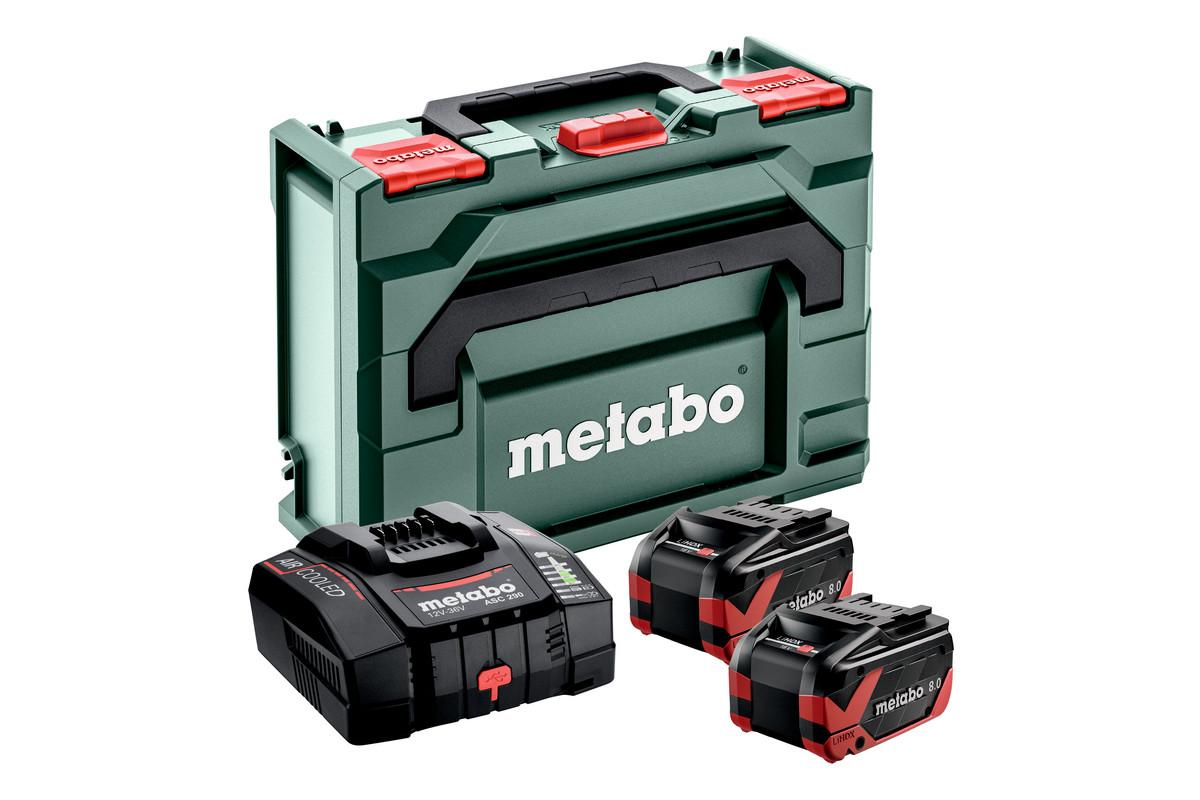 Metabo Basic Set 2x LiHDX 18V 8Ah High-endurance Batteries & ASC 290 Fast Charger Price Comparisons | Compare The Build