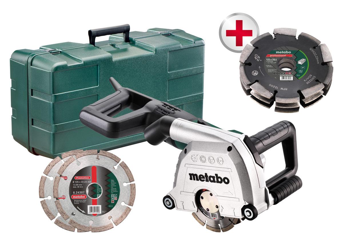 Metabo MFE40 110v 1900W 40mm Wall Chaser c/w TRIPLE BLADE Price Comparisons | Compare The Build