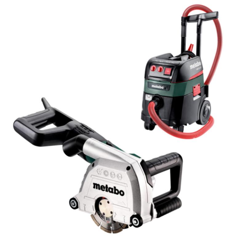 Metabo MFE 40 Wall Chaser & ASR 35 M ACP Dust Extractor Kit 110V Price Comparisons | Compare The Build