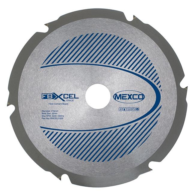 Mexco 216mm X 2.4mm X 6T Fibre Cement Board PCD Diamond Blade Price Comparisons | Compare The Build