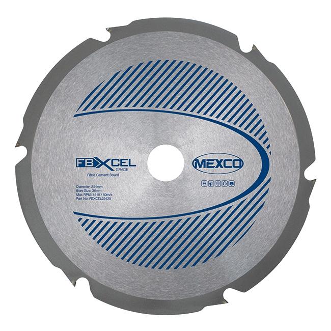 Mexco 254mm X 2.4mm X 6T Fibre Cement Board PCD Diamond Blade Price Comparisons | Compare The Build