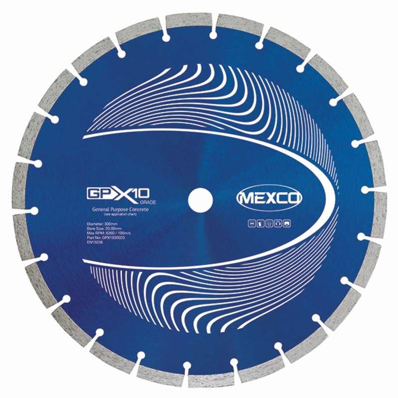 Mexco 180Mm Concrete X10 Grade 25.4Mm Bore Diamond Blade Price Comparisons | Compare The Build