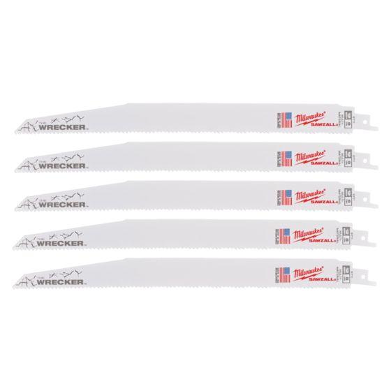 Milwaukee 48005711 SAWZALL Blade Wrecker 300MM x 8TPI Pack Of 5 Price Comparisons | Compare The Build