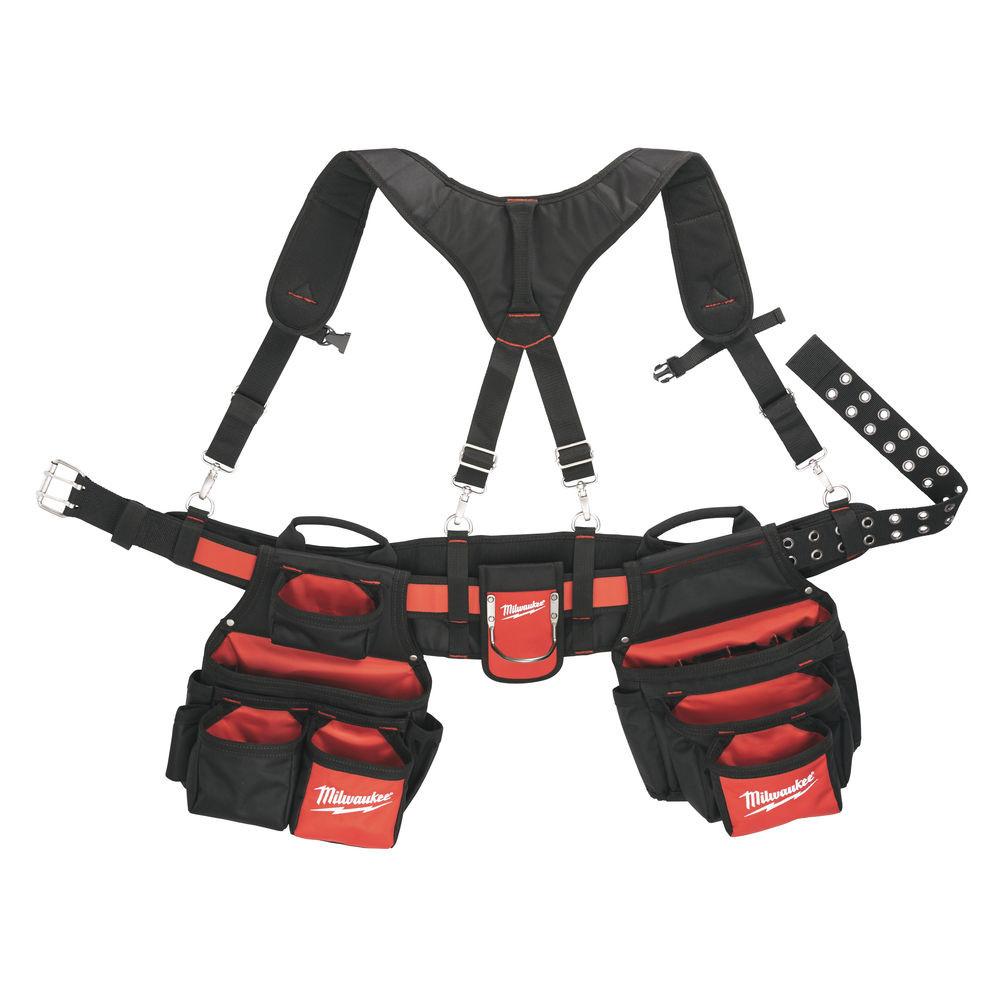 Milwaukee 48228120 Contractors Work Belt With Suspension Rig Price Comparisons | Compare The Build