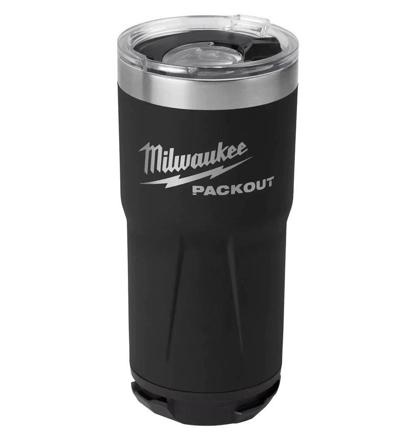 Milwaukee 48228392 Black PACKOUT 591ml Tumbler Price Comparisons | Compare The Build