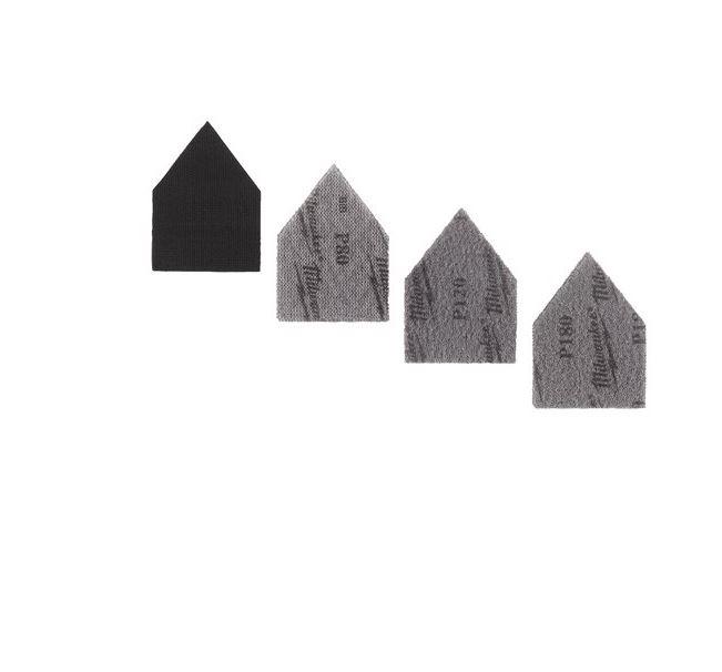 Milwaukee 48805405 Mesh Sanding Sheets 67 x 92mm 80/120/180G For M12 FDSS Price Comparisons | Compare The Build