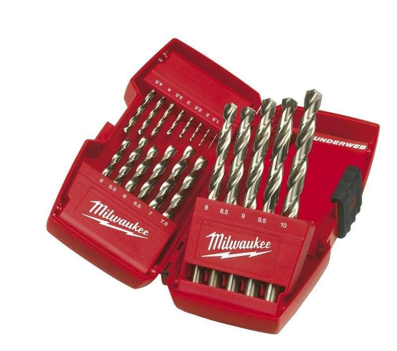 Milwaukee HSS-G Thunderweb Metal Drill Set (DIN338) -19pcs Price Comparisons | Compare The Build