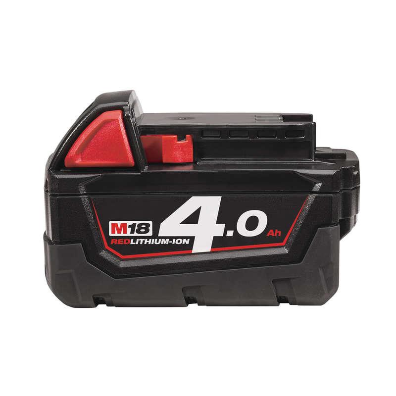 Milwaukee M18B4 M18 4.0Ah Red Lithium-Ion Battery Price Comparisons | Compare The Build