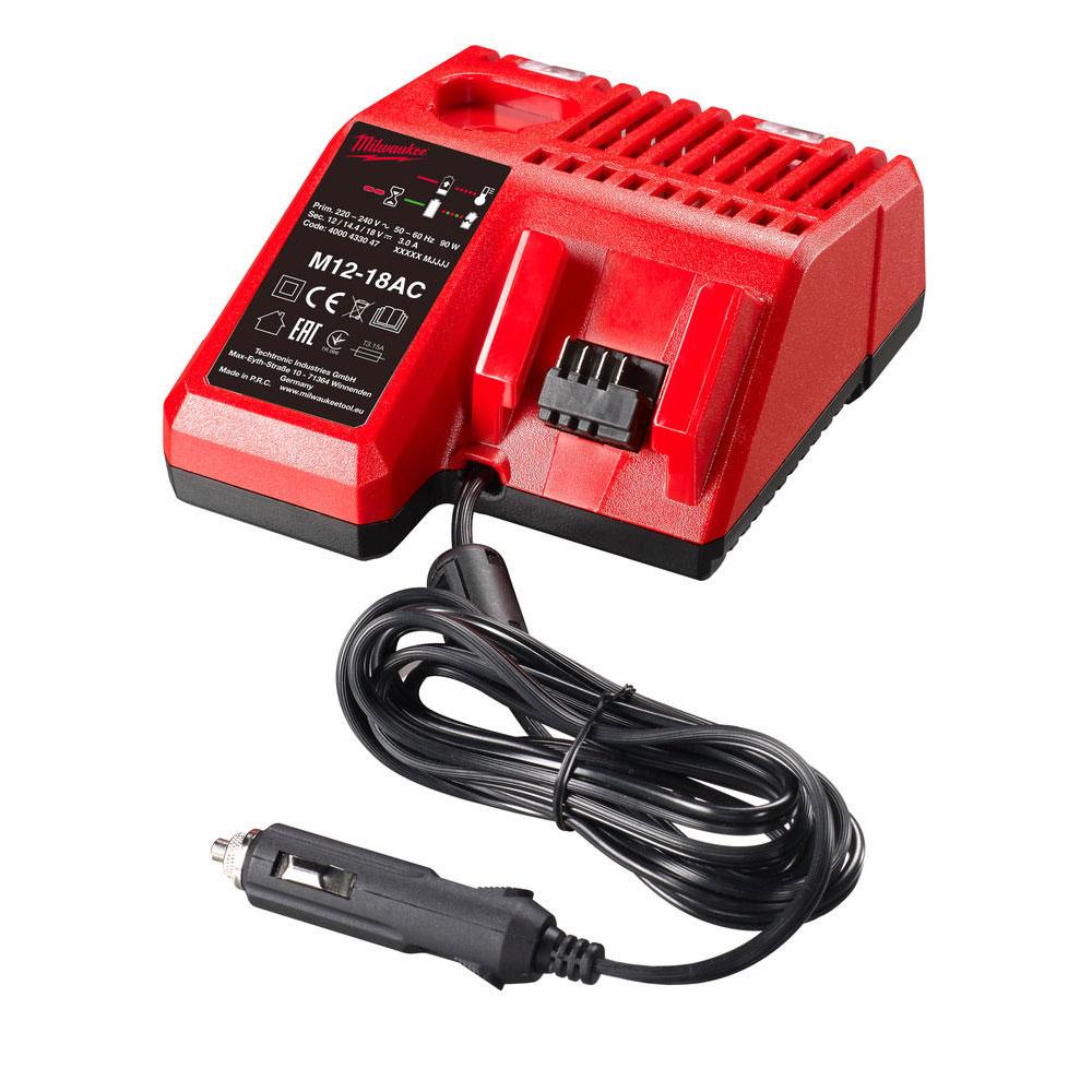 Milwaukee M12-18AC M12-M18 In Car Charger Price Comparisons | Compare The Build