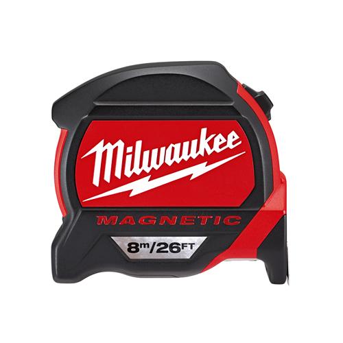 Milwaukee 4932464603 Magnetic Tape Measure 8m/26ft Price Comparisons | Compare The Build