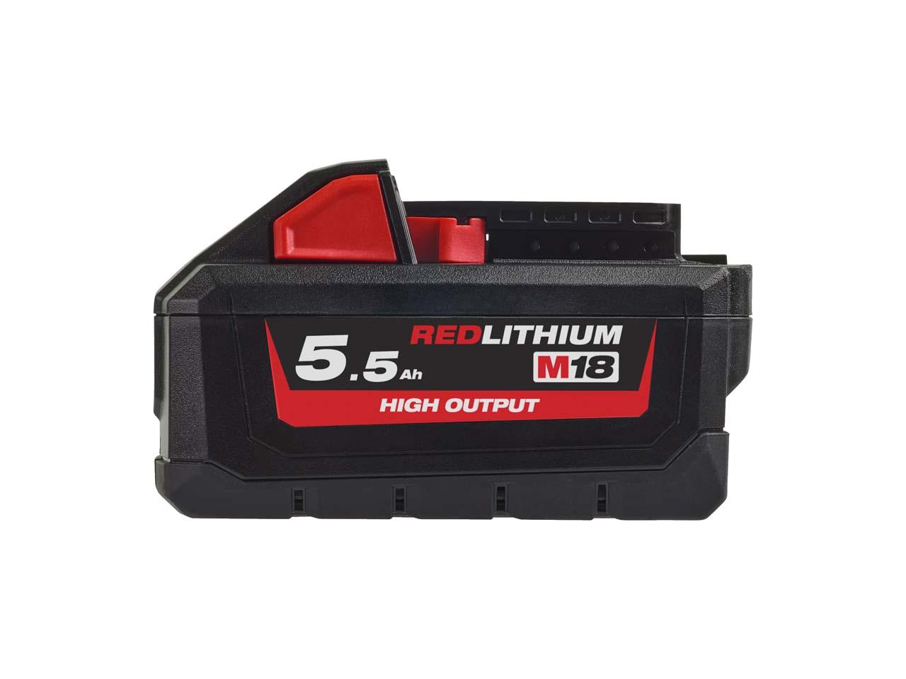 Milwaukee M18HB5.5 M18 5.5Ah REDLITHIUM-ION High Output Battery Price Comparisons | Compare The Build