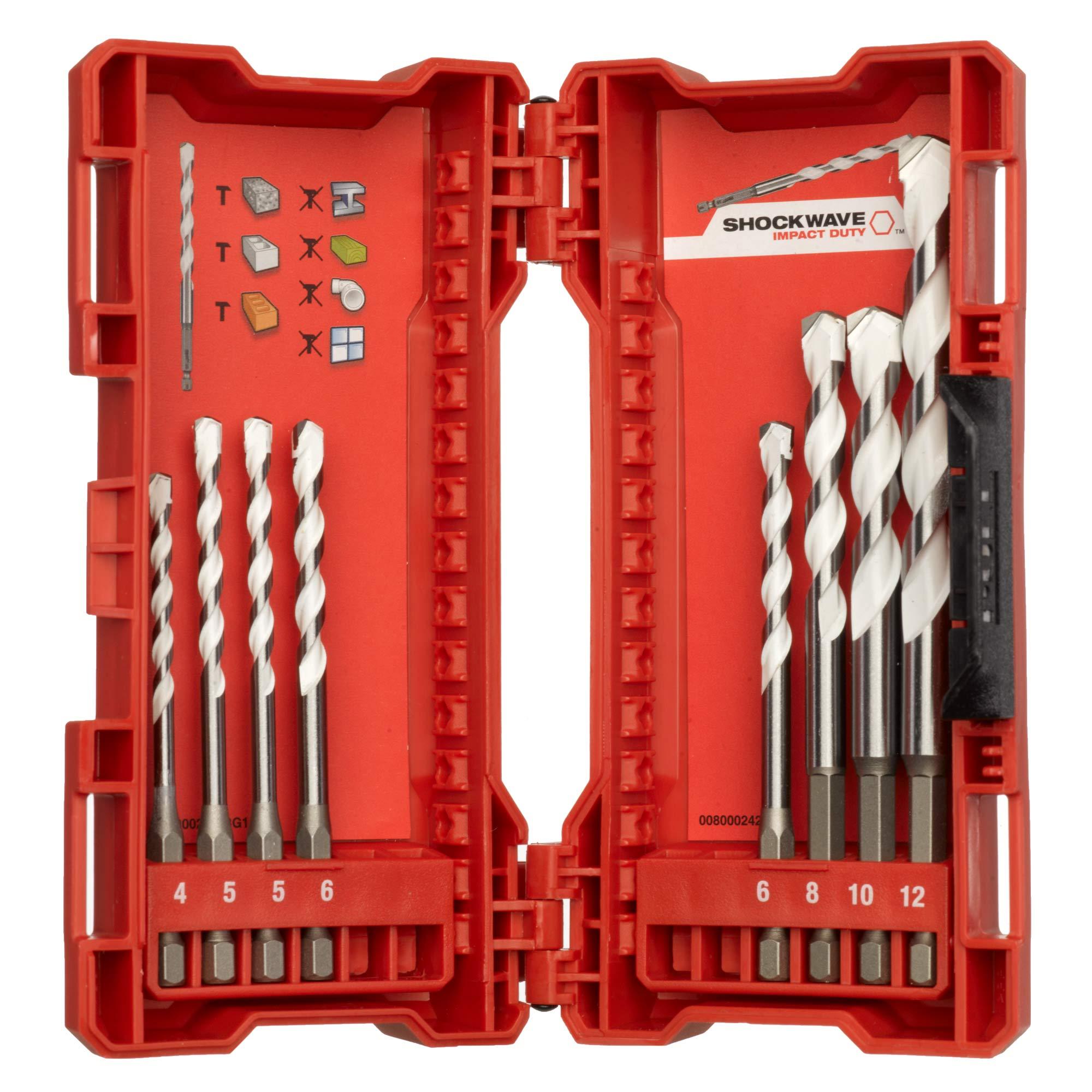 Milwaukee 4932471112 Multi Material Drill Bit 8 Piece Set Price Comparisons | Compare The Build