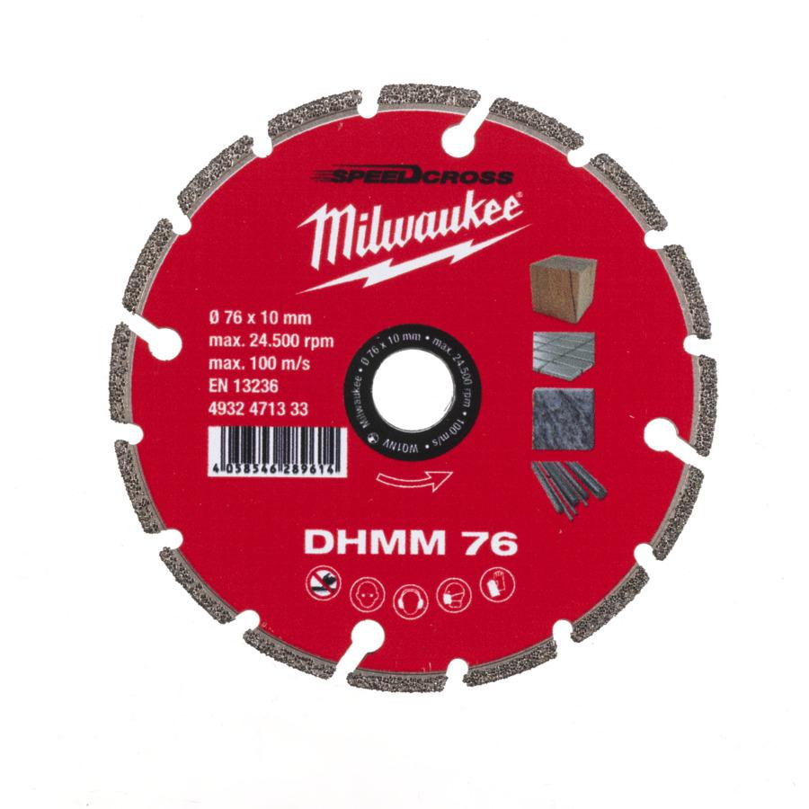 Milwaukee 4932471333 DHMM 76mm Diamond Multi Material Blade Price Comparisons | Compare The Build