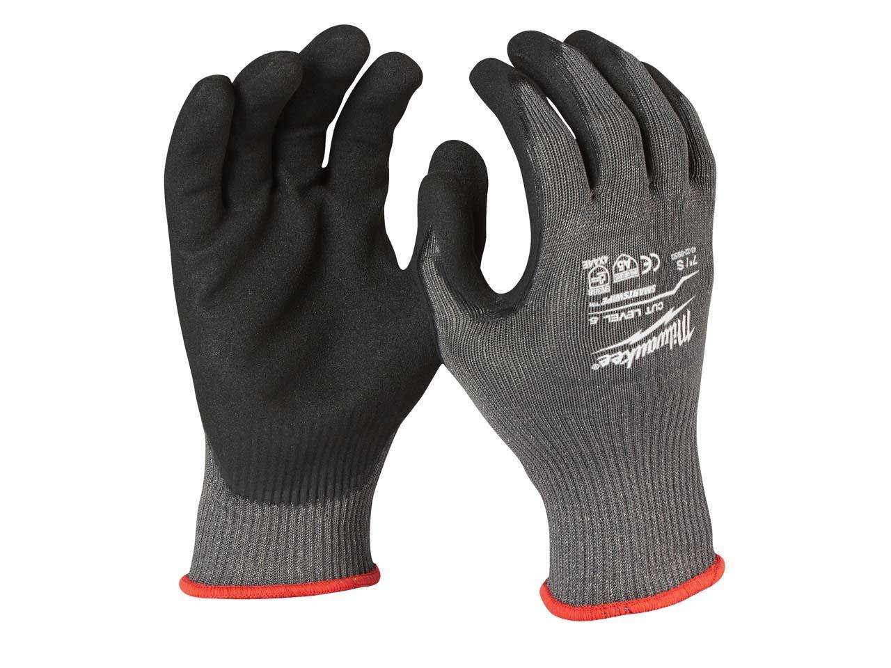 Milwaukee 4932471424 Cut Level 5 Dipped Gloves Size M / 8 Price Comparisons | Compare The Build