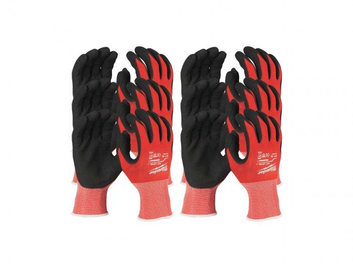 Milwaukee 4932471616 Cut Level 1 Dipped Gloves Size XL Pack Of 12 Price Comparisons | Compare The Build