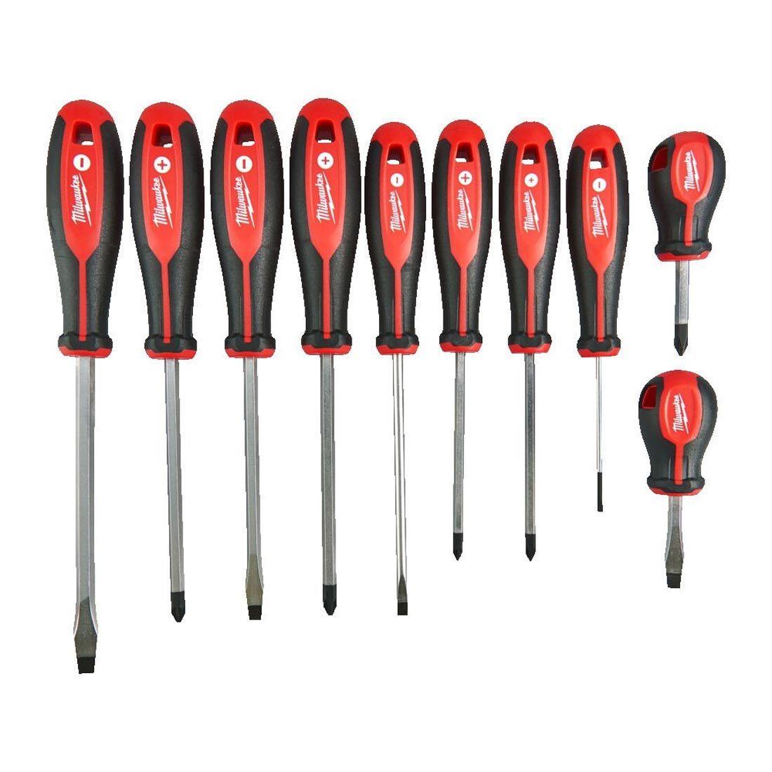 Milwaukee 4932471808 Tri-lobe Screwdriver 10 Piece Set