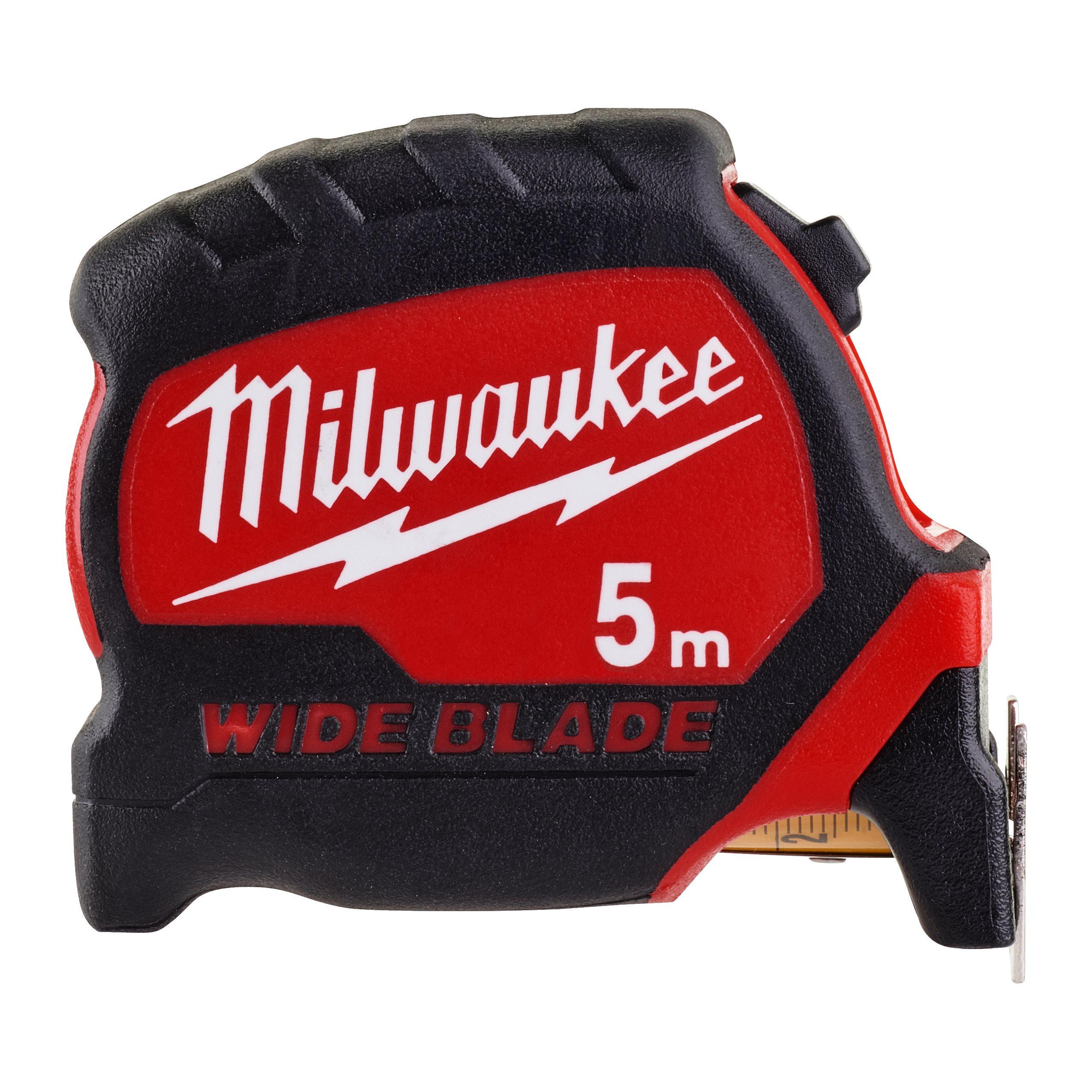 Milwaukee 4932471815 Premium Wide Blade 5M Tape Measure Price Comparisons | Compare The Build
