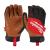 Milwaukee 4932471912 Hybird Leather Gloves Size 8/M Milwaukee 4932471912 Hybird Leather Gloves Size 8/M