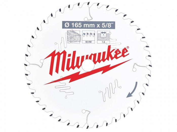 Milwaukee 4932471932 165x20mm 40t Circular Saw Blade Price Comparisons | Compare The Build