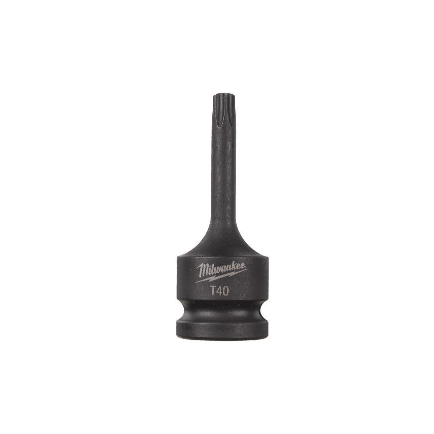 Milwaukee 4932478060 SHOCKWAVE 1/2" Impact Duty TX40 Bit Socket Price Comparisons | Compare The Build