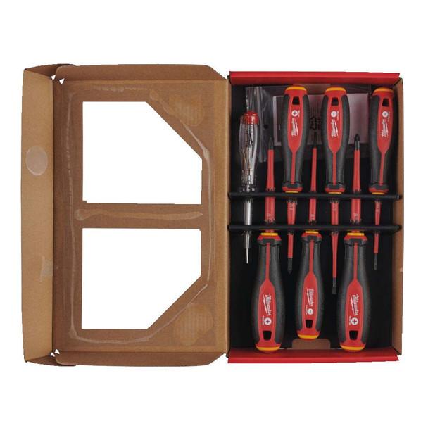 Milwaukee 4932478738 Tri-Lobe VDE Screwdriver PZ 7 Piece Set Price Comparisons | Compare The Build