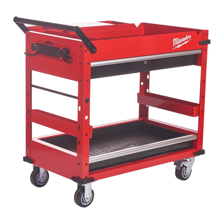 MILWAUKEE 4932478857 TOOLGUARD 40" Steel Work Cart Price Comparisons | Compare The Build