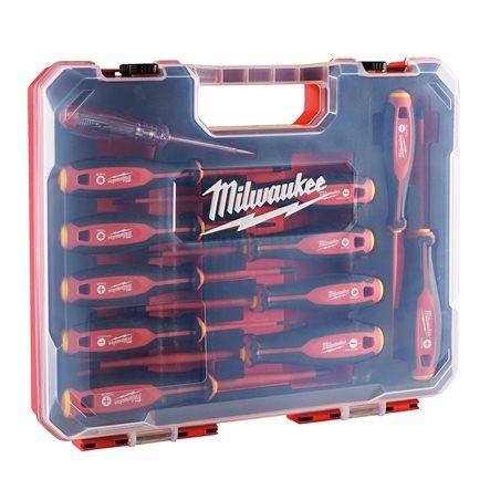 Milwaukee 4932479095 Tri-Lobe VDE Screwdriver 12 Piece Set Price Comparisons | Compare The Build