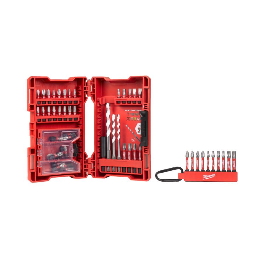 Milwaukee 4932479855 Shockwave 54 Piece Screwdriver/Drill Bit Set Price Comparisons | Compare The Build