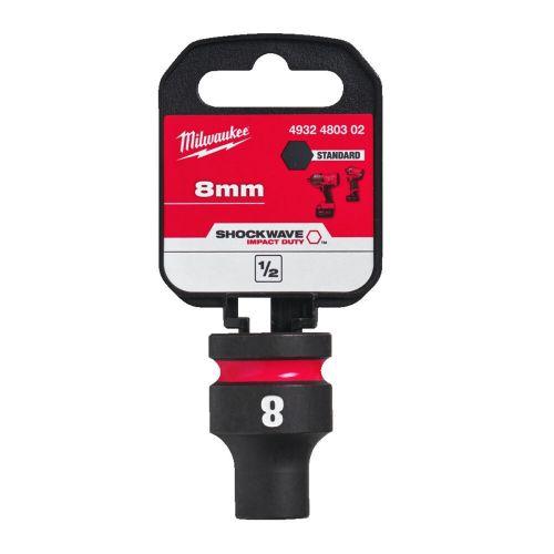 Milwaukee 4932480302 SHOCKWAVE Standard 1/2" 8mm Impact Duty Hexagon Socket Price Comparisons | Compare The Build