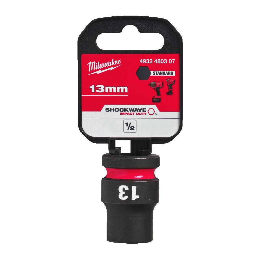 Milwaukee 4932480307 SHOCKWAVE Standard 1/2" 13mm Impact Duty Hexagon Socket Price Comparisons | Compare The Build