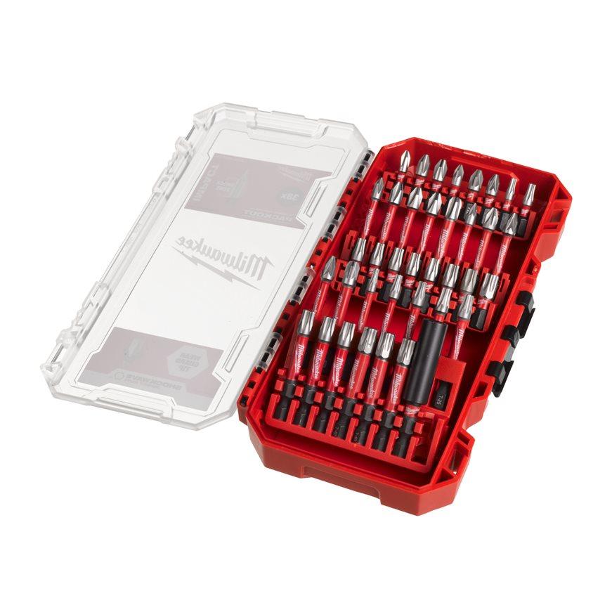 Milwaukee 4932492009 SHOCKWAVE Impact Driver 38 Piece Bit Set Price Comparisons | Compare The Build
